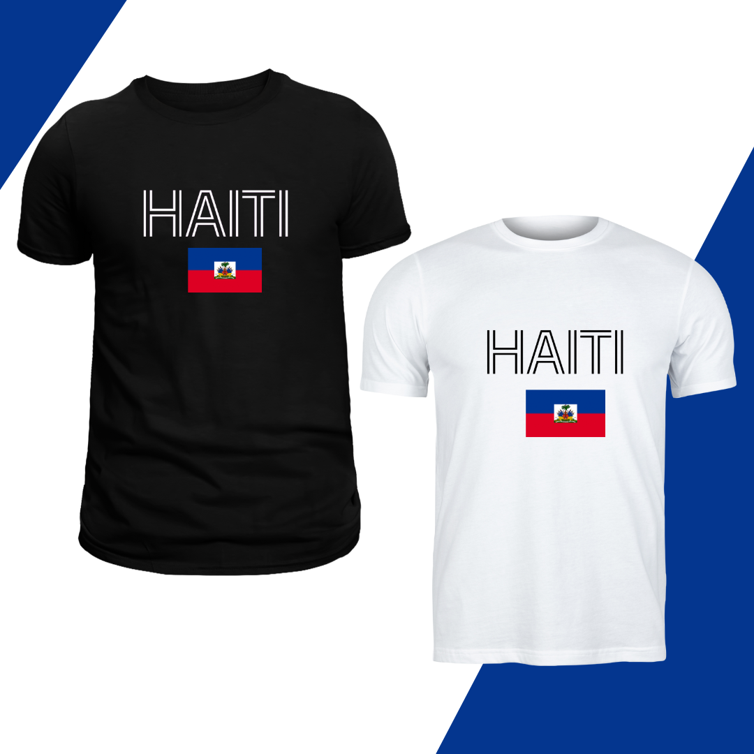 HAITI & Flag T-Shirt (Men’s)