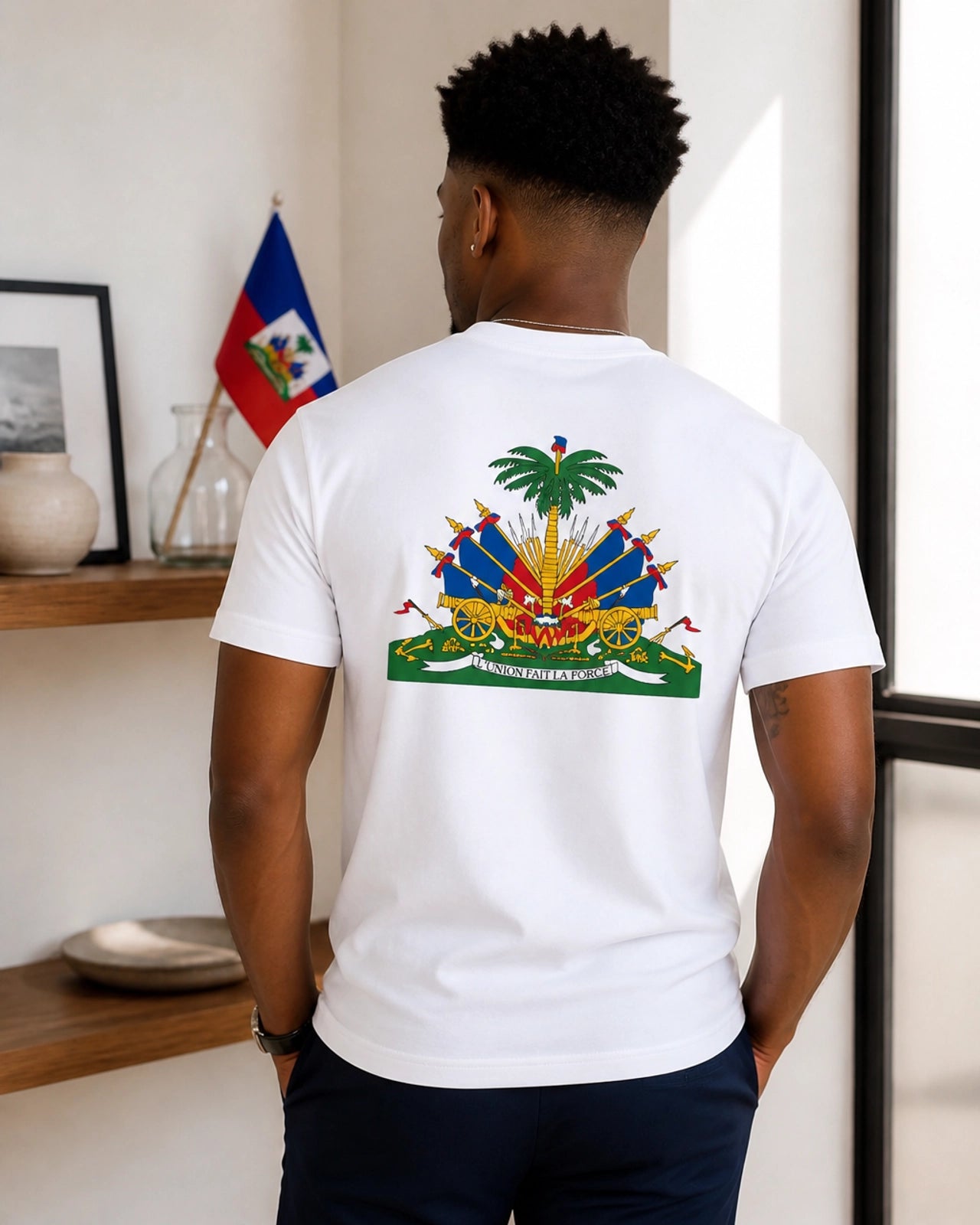 Men's Haiti Coat of Arms T-Shirt