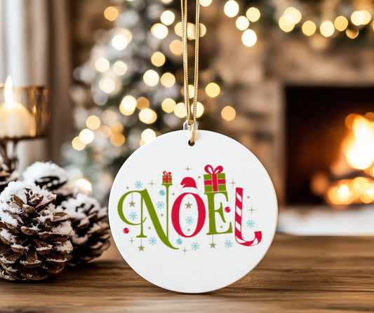 Noël Christmas Ornament