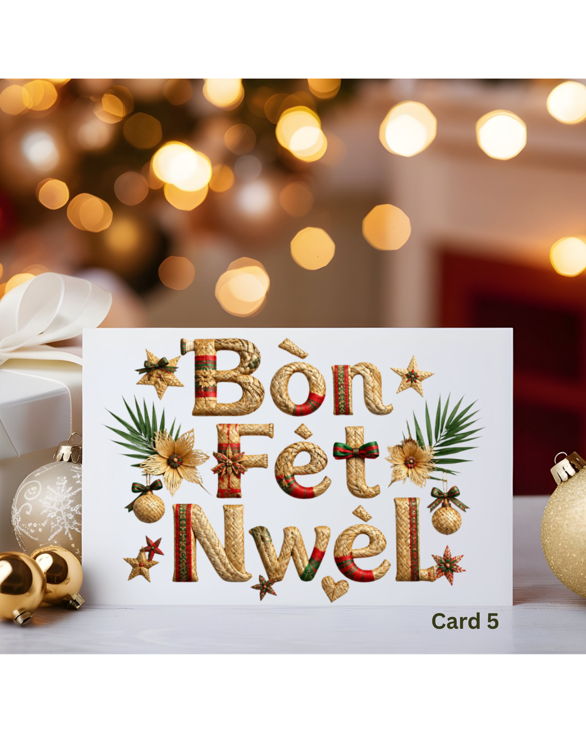 Gold & Woven Nwèl Card Collection – Pick Your Own