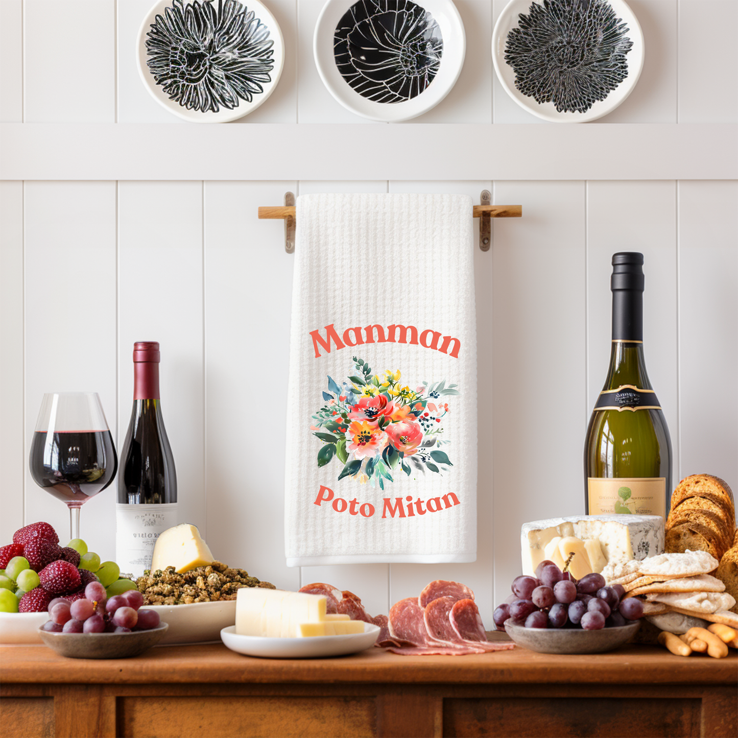 Mother's Day Kitchen Towel Gift | haitian & Inspirational Decor
